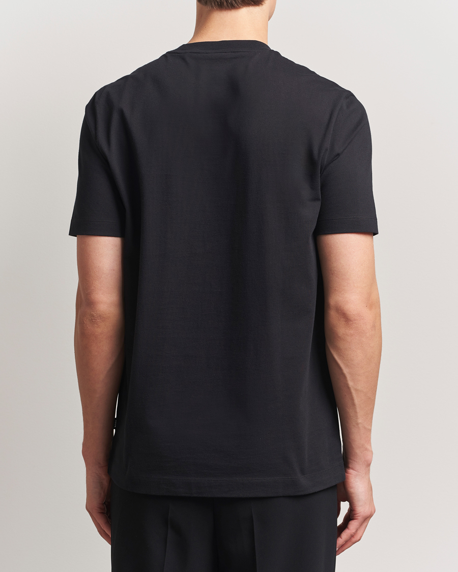 Mies | T-paidat | BOSS BLACK | Thompson Crew Neck T-Shirt Black