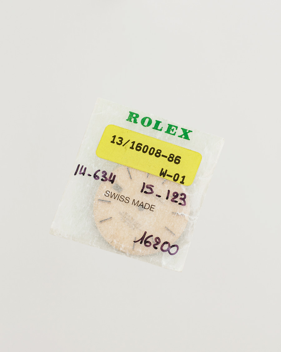 Mies | Pre-owned Tarvikkeet | Rolex Pre-Owned | Rolex Datejust 5 ref Linen Dial