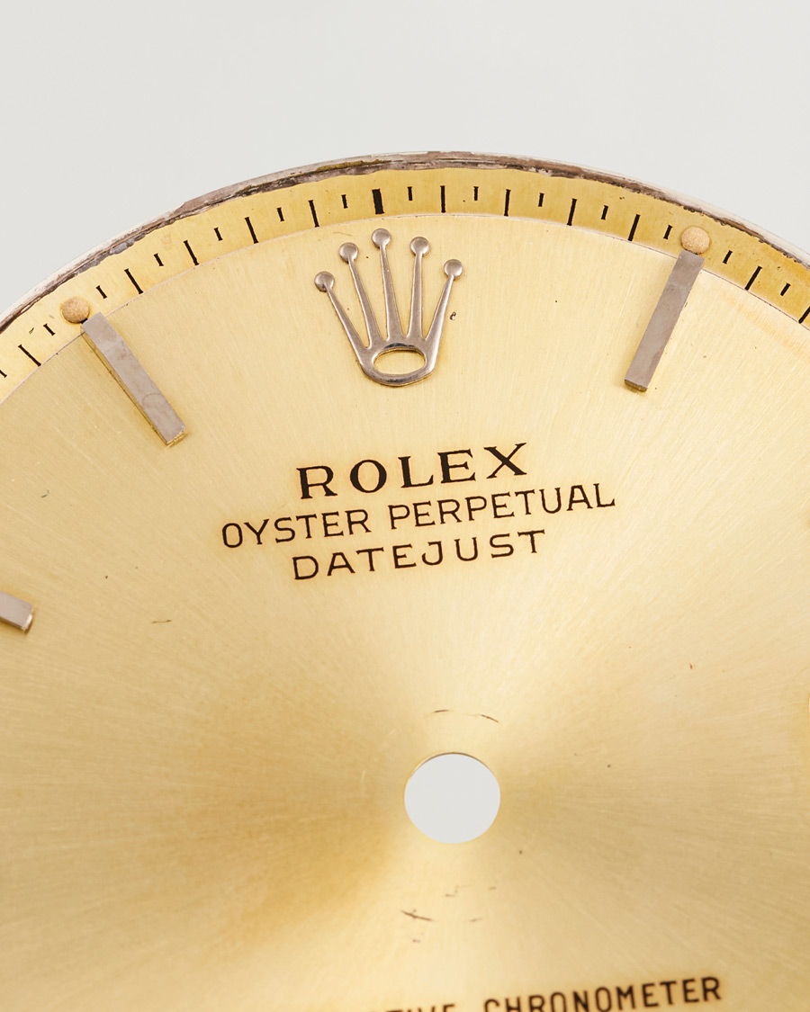 Mies | Pre-owned Tarvikkeet | Rolex Pre-Owned | Rolex Datejust 4/5 ref G/S
