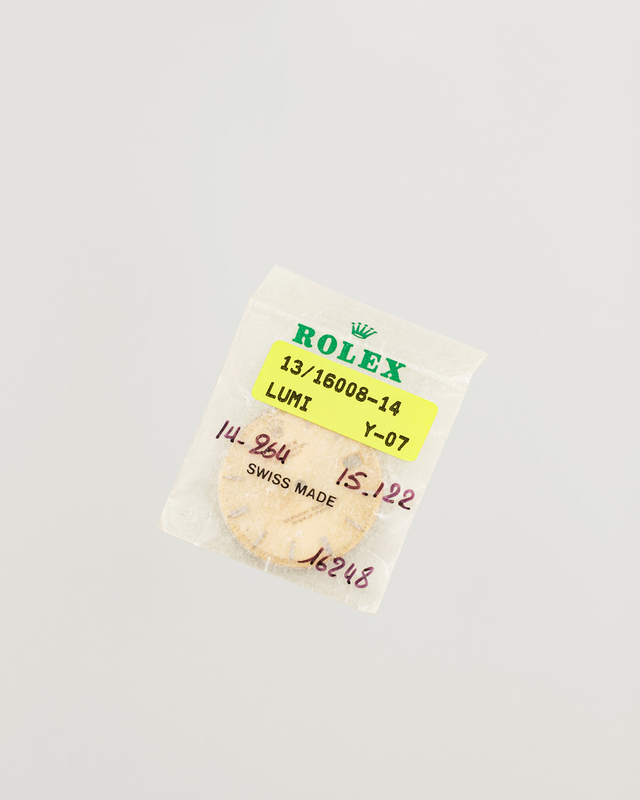 Mies | Pre-owned Tarvikkeet | Rolex Pre-Owned | Rolex Datejust 4/5 ref G/S