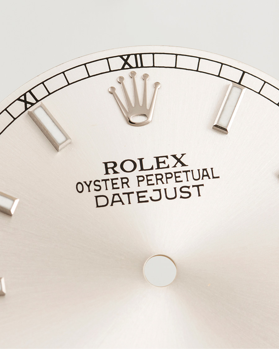 Mies | Pre-owned Tarvikkeet | Rolex Pre-Owned | Rolex Datejust 5/6 ref With Hands