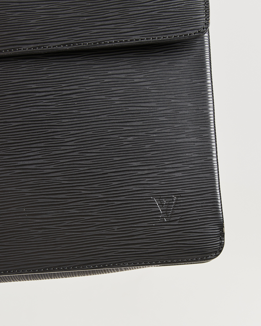 Mies | Louis Vuitton Pre-Owned Robusto Briefcase Black | Louis Vuitton Pre-Owned | Robusto Briefcase Black