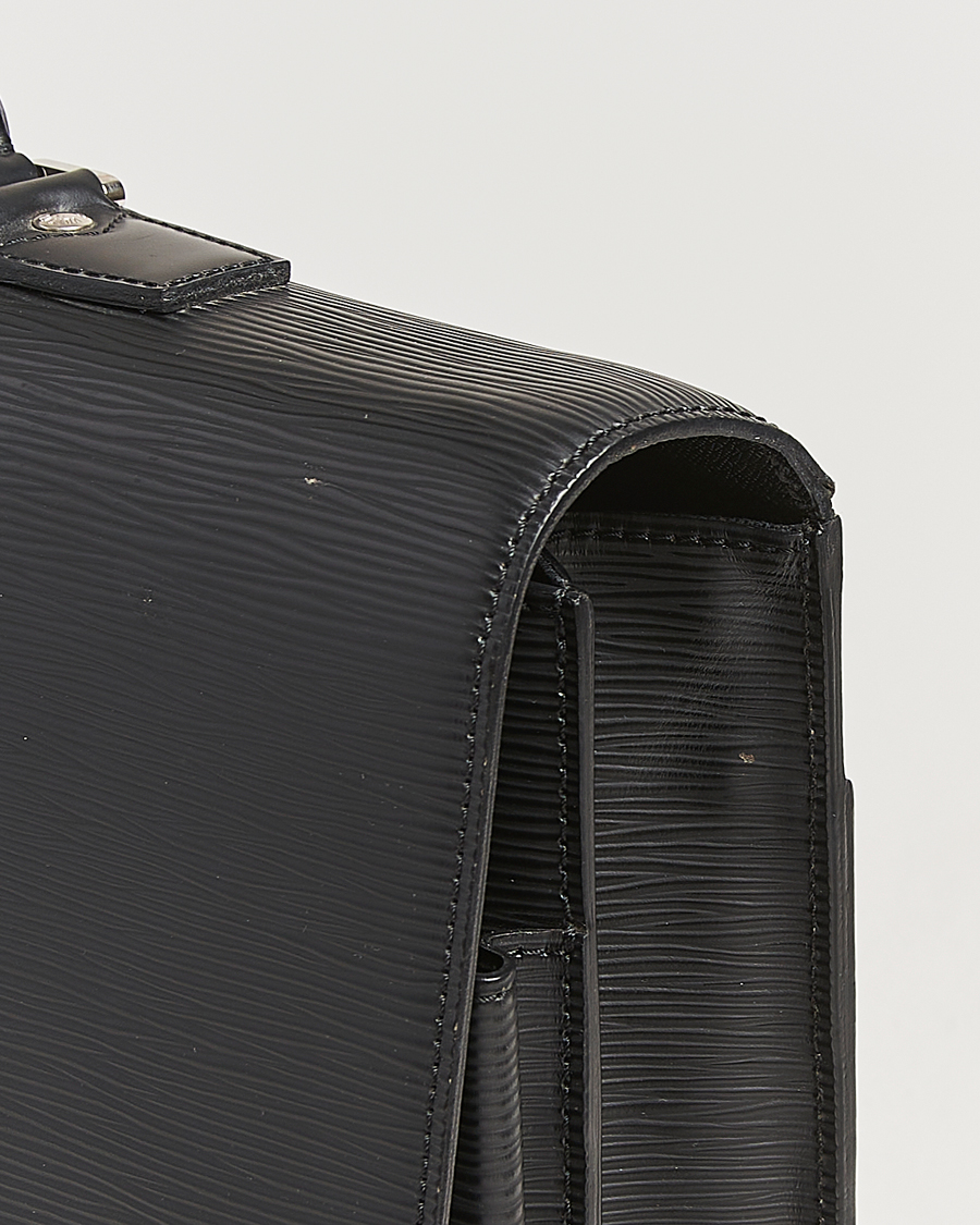 Mies | Louis Vuitton Pre-Owned Robusto Briefcase Black | Louis Vuitton Pre-Owned | Robusto Briefcase Black