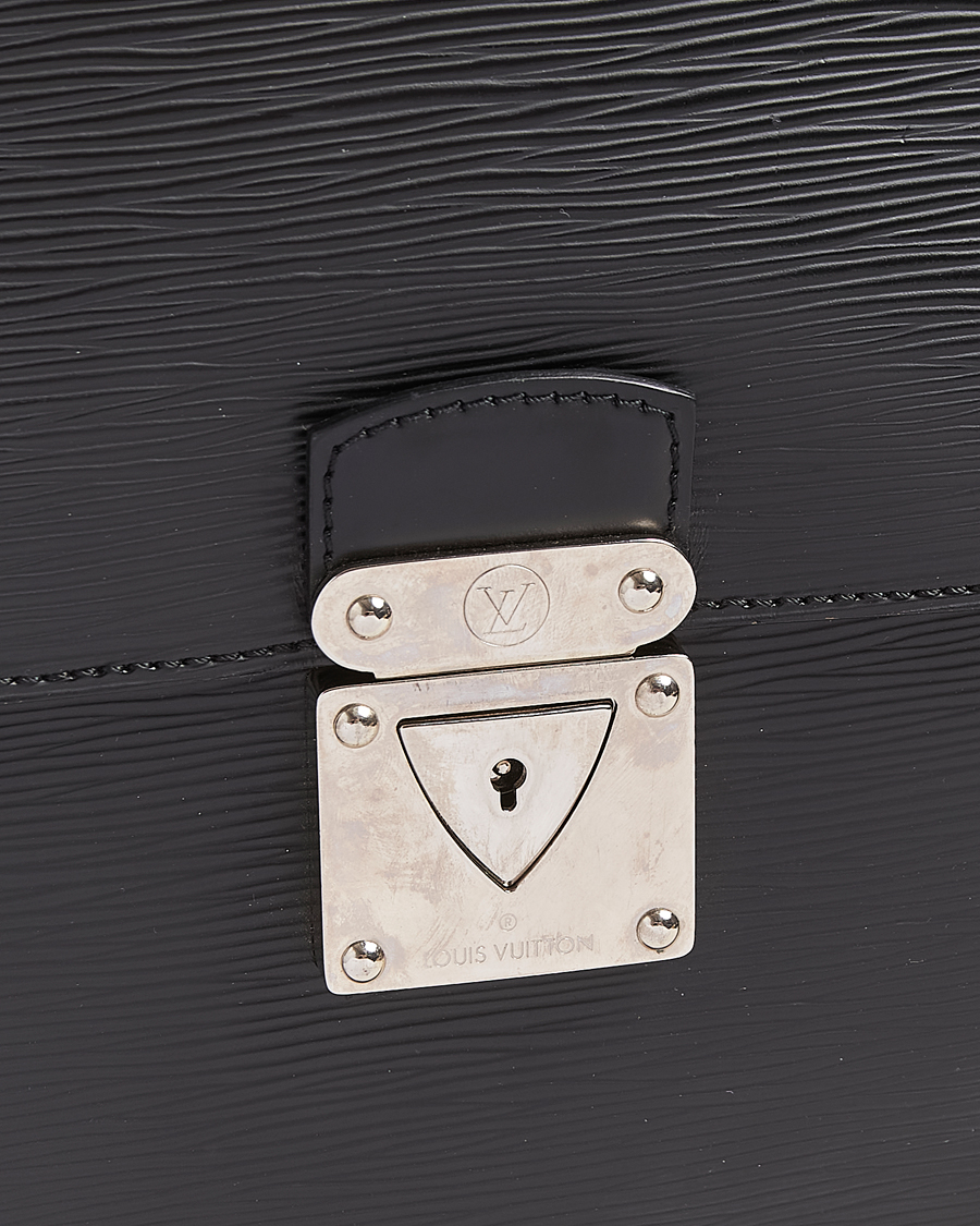 Mies | Louis Vuitton Pre-Owned Robusto Briefcase Black | Louis Vuitton Pre-Owned | Robusto Briefcase Black