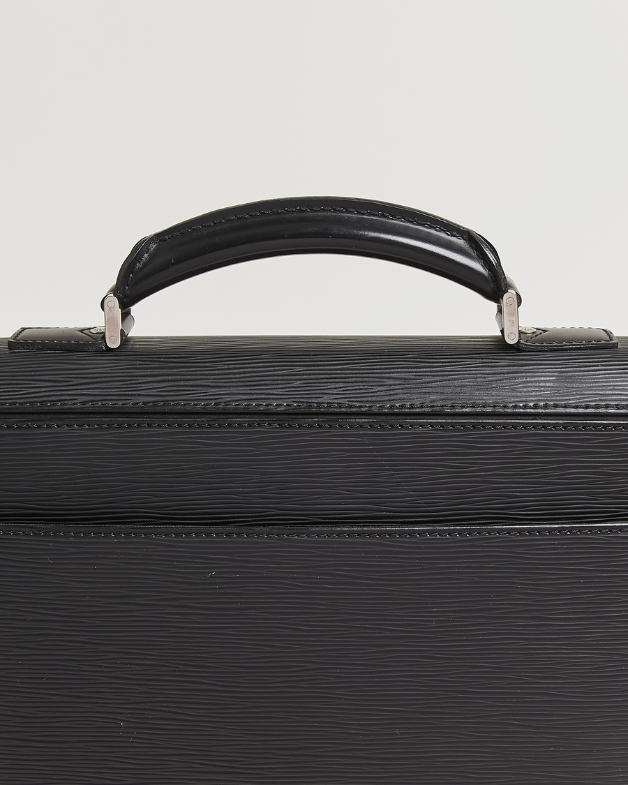 Mies | Louis Vuitton Pre-Owned Robusto Briefcase Black | Louis Vuitton Pre-Owned | Robusto Briefcase Black