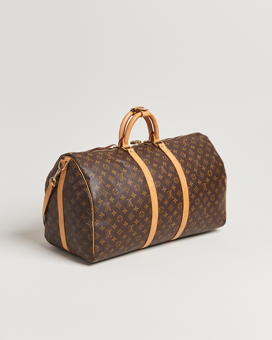 Mies | Louis Vuitton Pre-Owned Keepall Bandoulière 55 Monogram | Louis Vuitton Pre-Owned | Keepall Bandoulière 55 Monogram