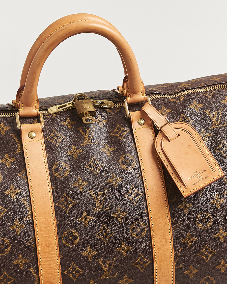 Mies | Louis Vuitton Pre-Owned Keepall Bandoulière 55 Monogram | Louis Vuitton Pre-Owned | Keepall Bandoulière 55 Monogram