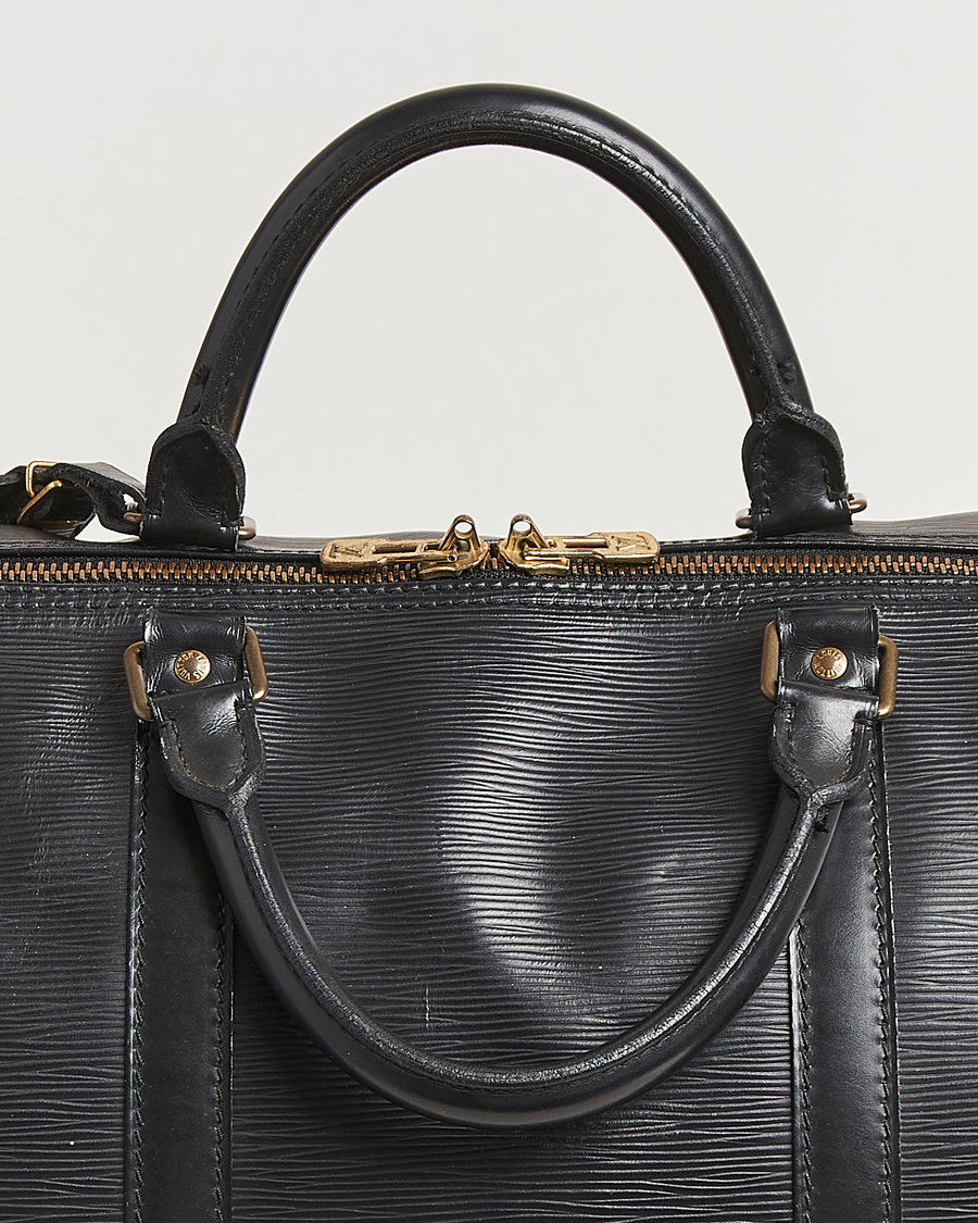 Mies | Louis Vuitton Pre-Owned Keepall 60 Epi Leather Black | Louis Vuitton Pre-Owned | Keepall 60 Epi Leather Black