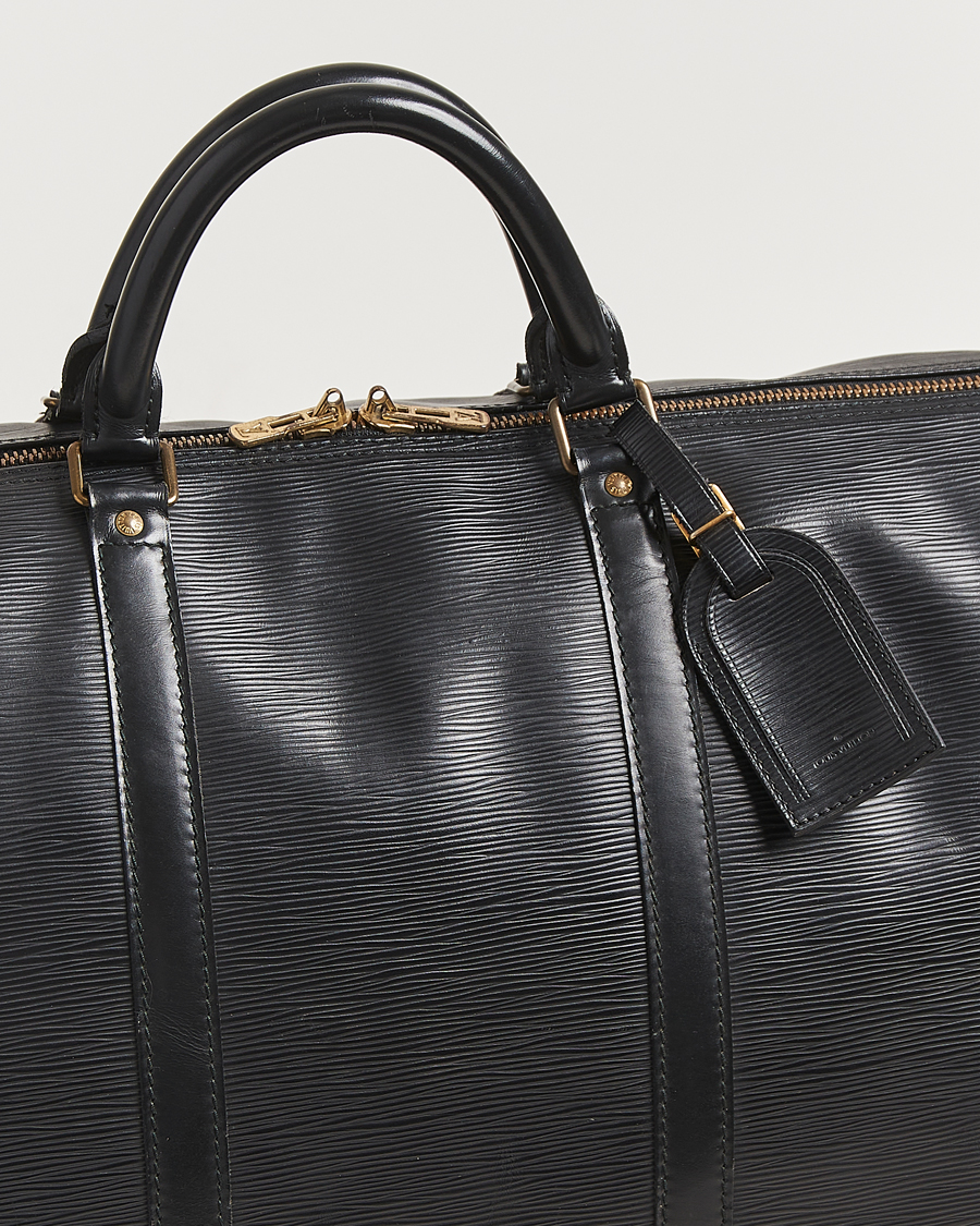 Mies | Louis Vuitton Pre-Owned Keepall 60 Epi Leather Black | Louis Vuitton Pre-Owned | Keepall 60 Epi Leather Black