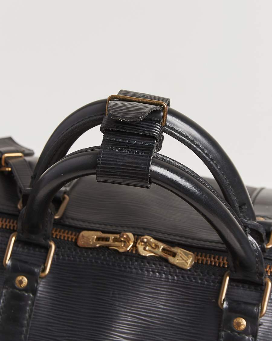 Mies | Louis Vuitton Pre-Owned Keepall 60 Epi Leather Black | Louis Vuitton Pre-Owned | Keepall 60 Epi Leather Black