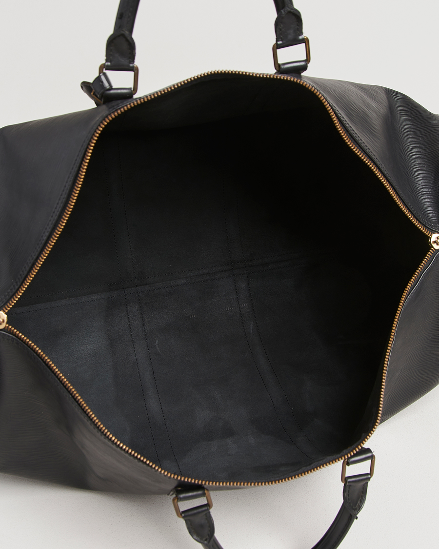 Mies | Louis Vuitton Pre-Owned Keepall 60 Epi Leather Black | Louis Vuitton Pre-Owned | Keepall 60 Epi Leather Black