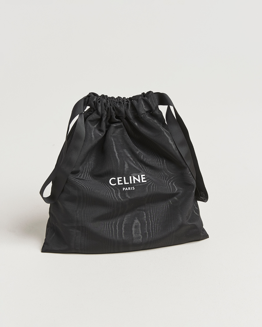 Mies | Celine Pre-Owned Trio Bag Small Leather Black | Celine Pre-Owned | Trio Bag Small Leather Black