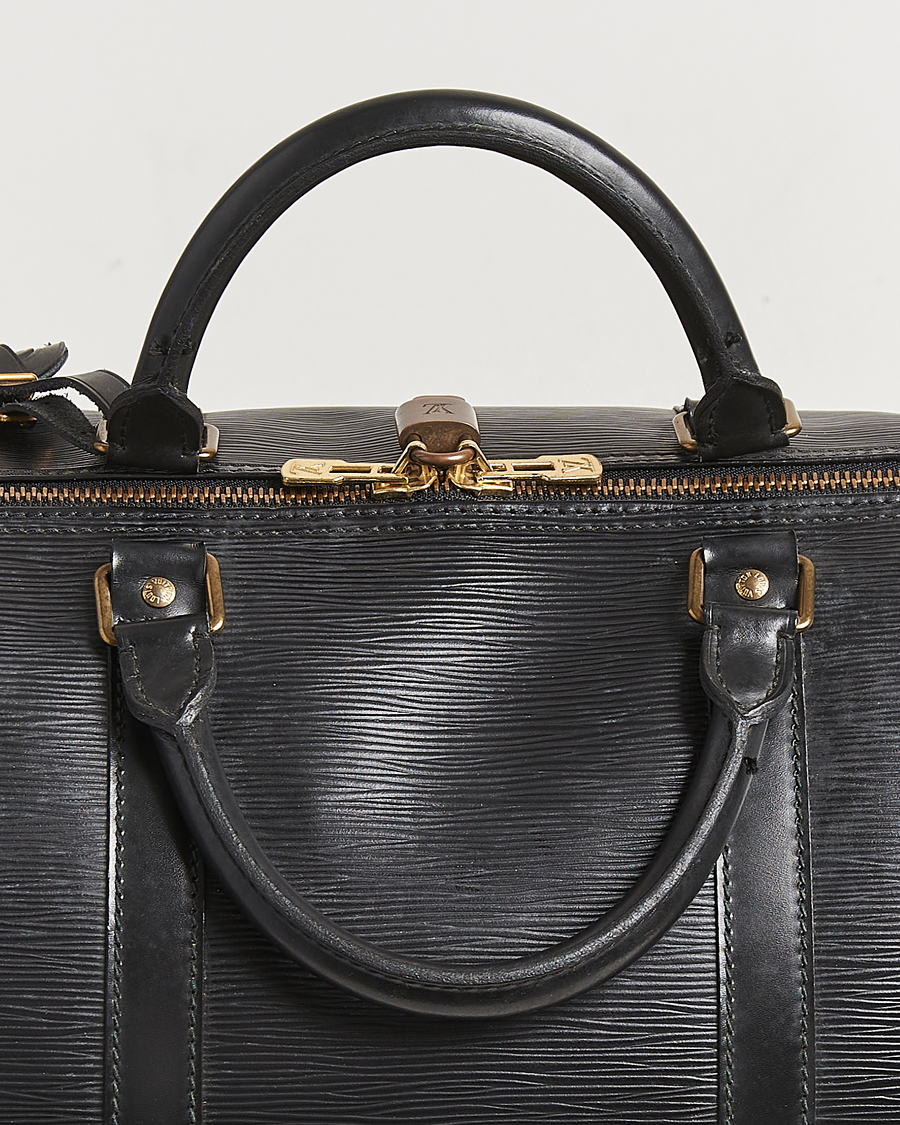 Mies | Louis Vuitton Pre-Owned Keepall 60 Epi Leather Black | Louis Vuitton Pre-Owned | Keepall 60 Epi Leather Black