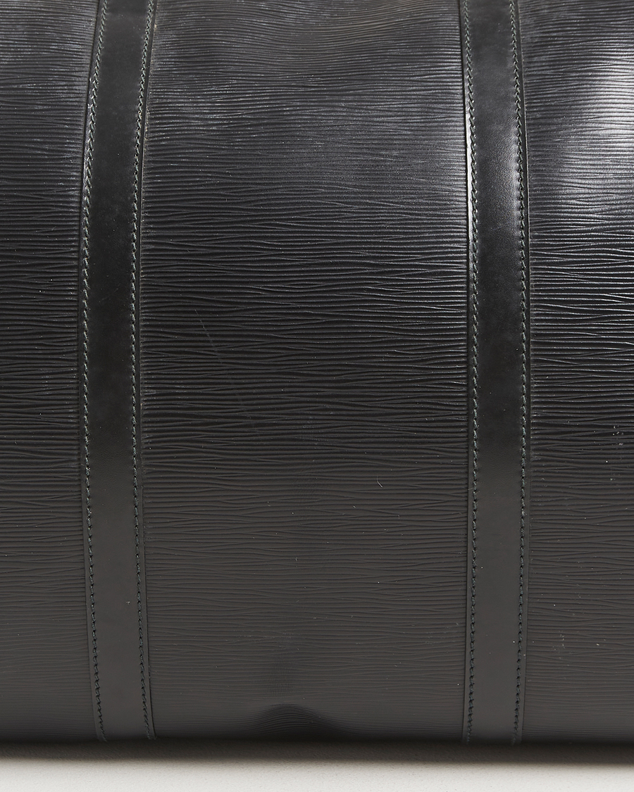 Mies | Louis Vuitton Pre-Owned Keepall 60 Epi Leather Black | Louis Vuitton Pre-Owned | Keepall 60 Epi Leather Black