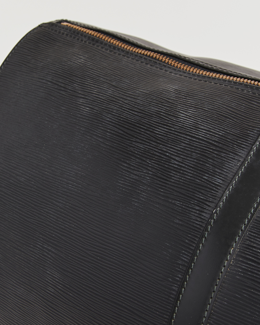Mies | Louis Vuitton Pre-Owned Keepall 60 Epi Leather Black | Louis Vuitton Pre-Owned | Keepall 60 Epi Leather Black