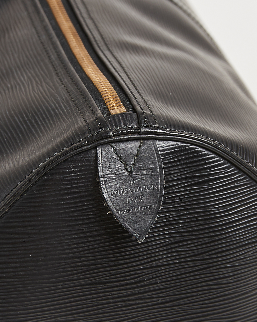 Mies | Louis Vuitton Pre-Owned Keepall 60 Epi Leather Black | Louis Vuitton Pre-Owned | Keepall 60 Epi Leather Black