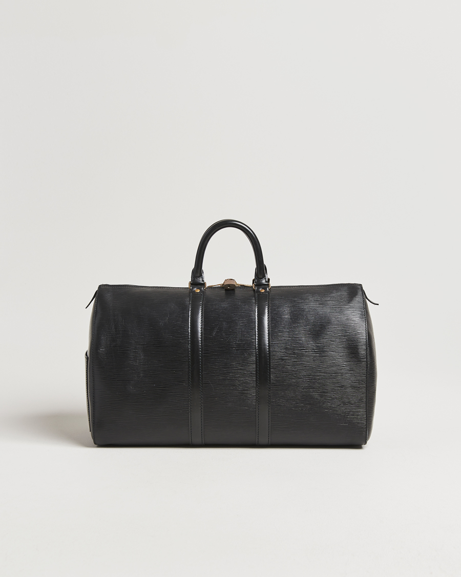 Mies | Pre-Owned & Vintage Bags | Louis Vuitton Pre-Owned | Keepall 45 Epi Leather Black