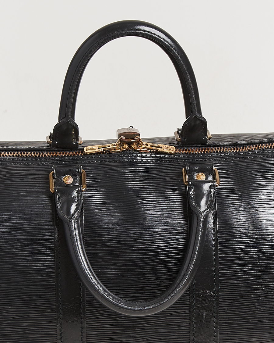 Mies | Pre-Owned & Vintage Bags | Louis Vuitton Pre-Owned | Keepall 45 Epi Leather Black