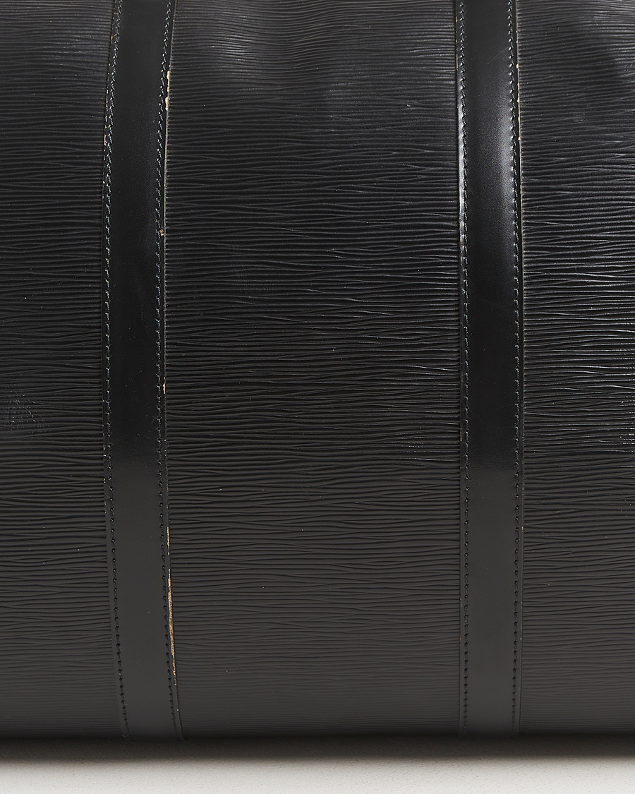 Mies | Louis Vuitton Pre-Owned Keepall 55 Epi Leather Black | Louis Vuitton Pre-Owned | Keepall 55 Epi Leather Black