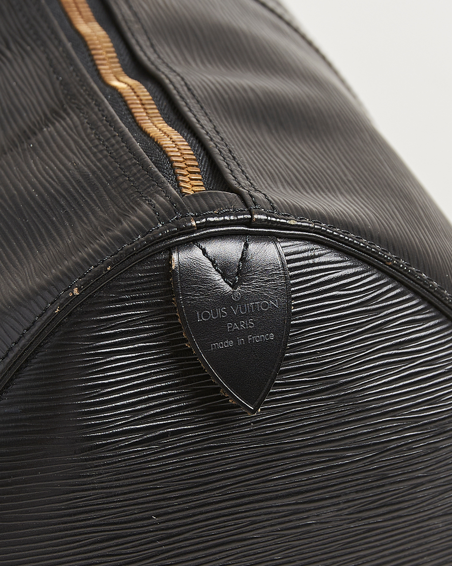 Mies | Louis Vuitton Pre-Owned Keepall 55 Epi Leather Black | Louis Vuitton Pre-Owned | Keepall 55 Epi Leather Black