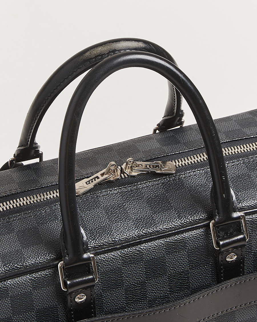 Mies | Louis Vuitton Pre-Owned Porte-Documents Voyage Briefcase Damier Graphite | Louis Vuitton Pre-Owned | Porte-Documents Voyage Briefcase Damier Graphite