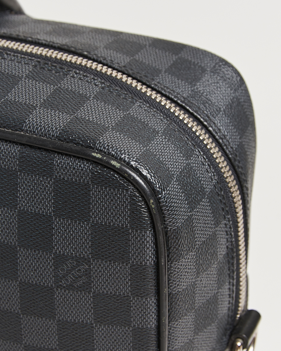 Mies | Louis Vuitton Pre-Owned Porte-Documents Voyage Briefcase Damier Graphite | Louis Vuitton Pre-Owned | Porte-Documents Voyage Briefcase Damier Graphite