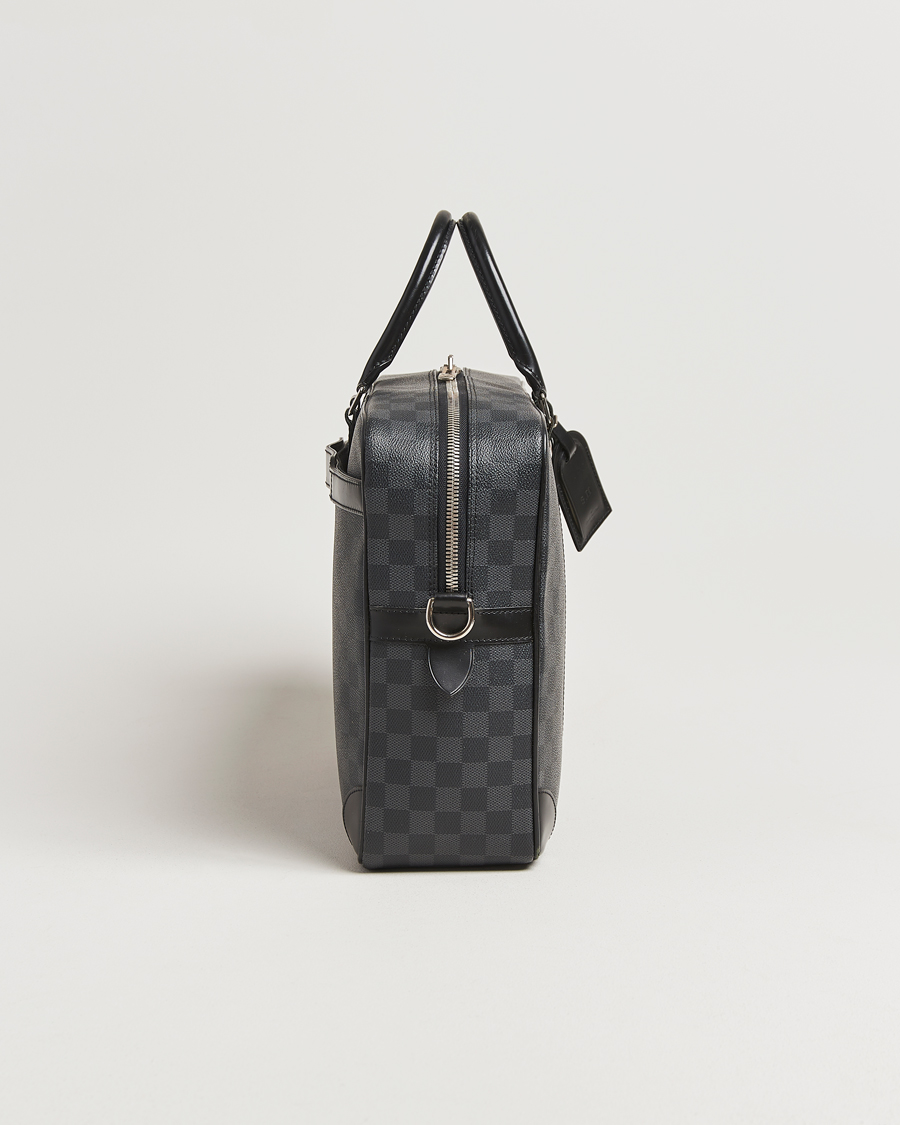 Mies | Louis Vuitton Pre-Owned Porte-Documents Voyage Briefcase Damier Graphite | Louis Vuitton Pre-Owned | Porte-Documents Voyage Briefcase Damier Graphite