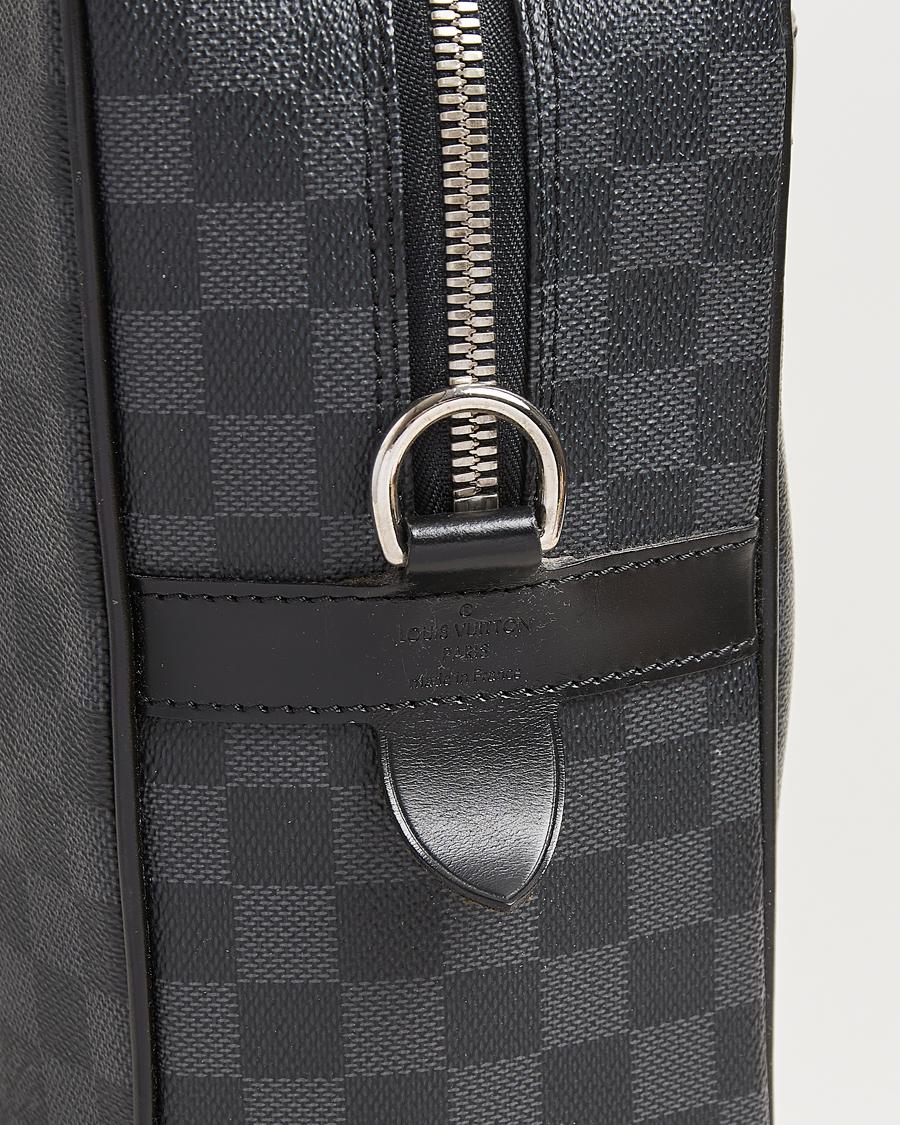 Mies | Louis Vuitton Pre-Owned Porte-Documents Voyage Briefcase Damier Graphite | Louis Vuitton Pre-Owned | Porte-Documents Voyage Briefcase Damier Graphite