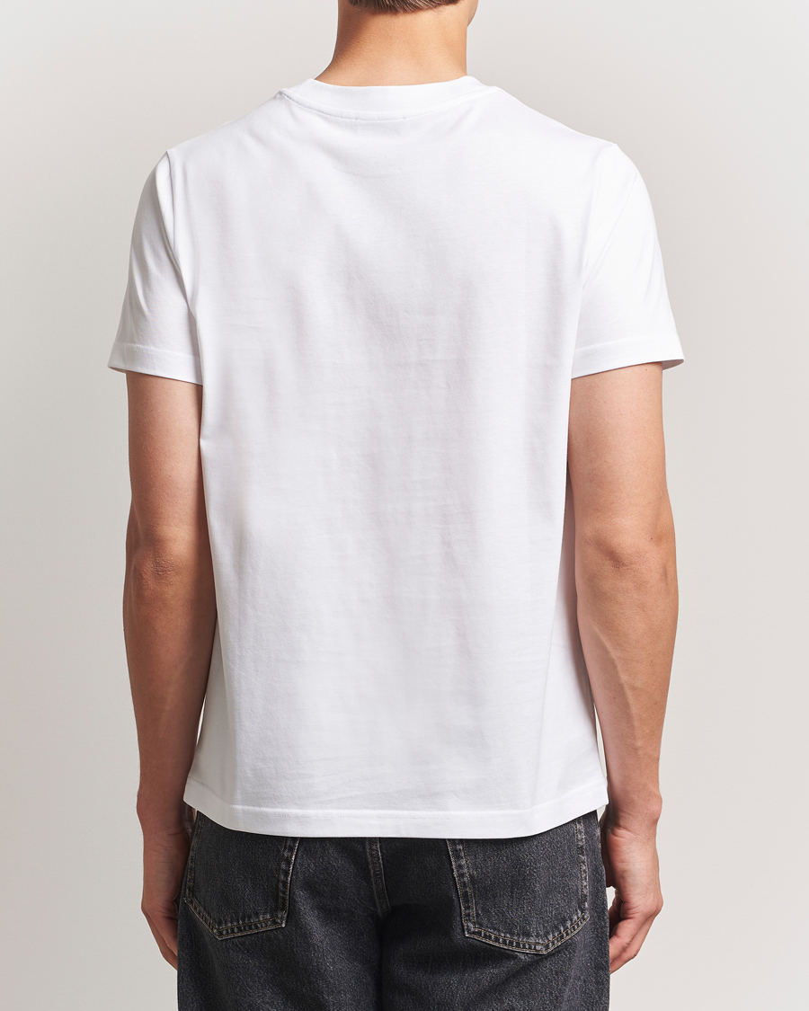 Mies | T-paidat | A.P.C. | Embroidered APC T-Shirt White