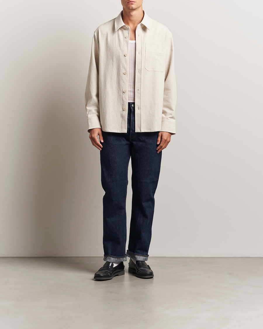 Mies | Kauluspaidat | A.P.C. | Basile Overshirt Ecru