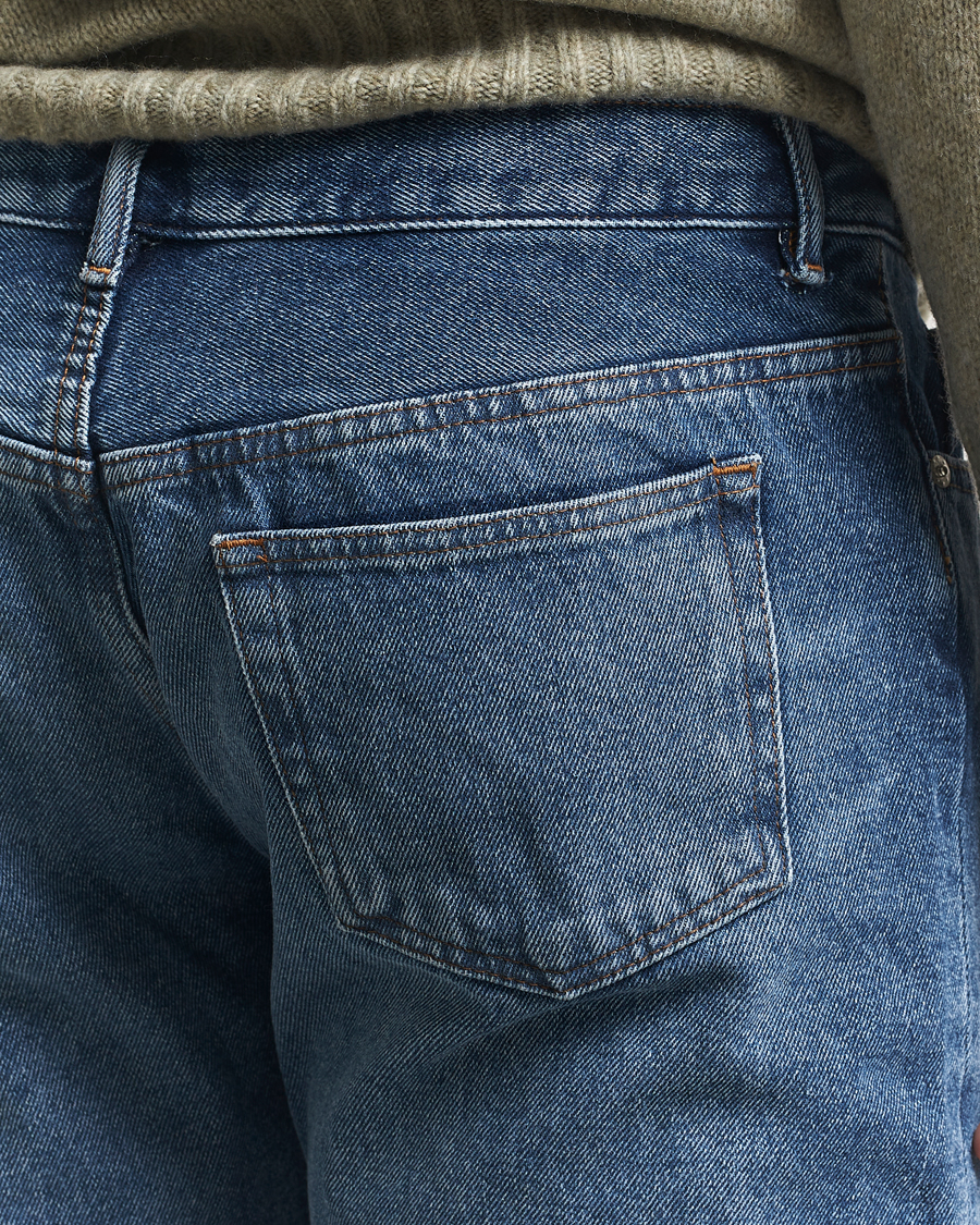 Mies | Housut | A.P.C. | New Standard Jeans Washed Indigo