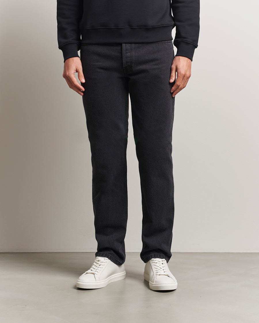 Mies | Housut | A.P.C. | New Standard Jeans Washed Black