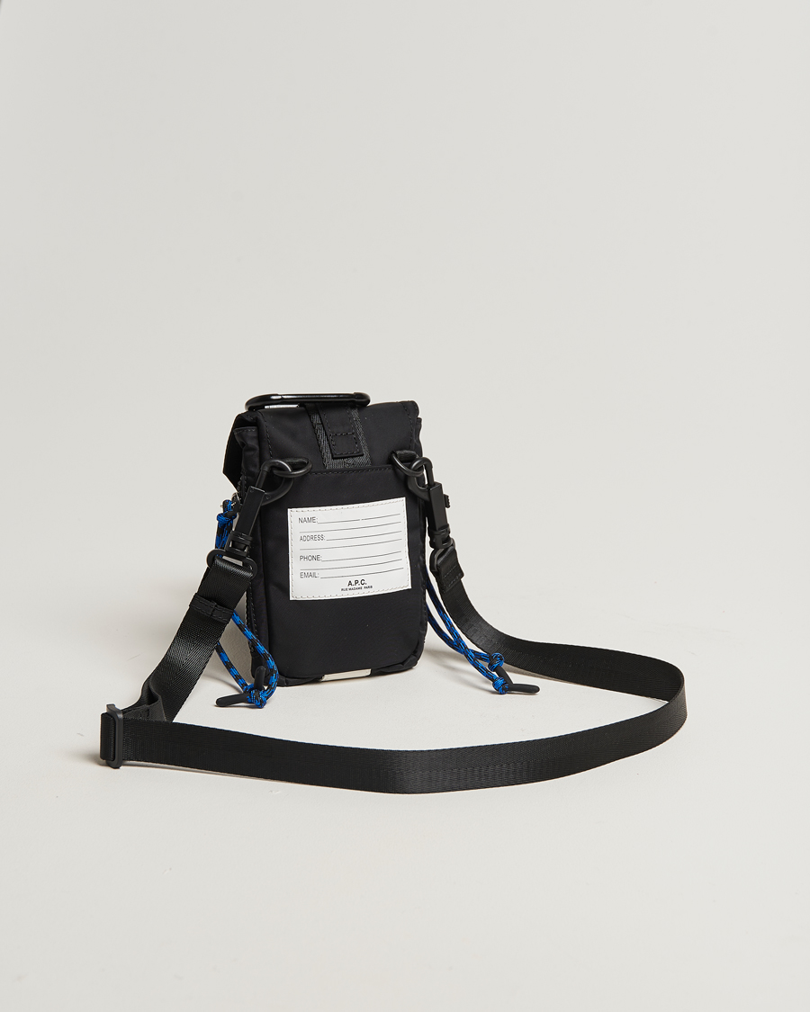 Mies | Laukut | A.P.C. | Trek Crossbody Pouch Black
