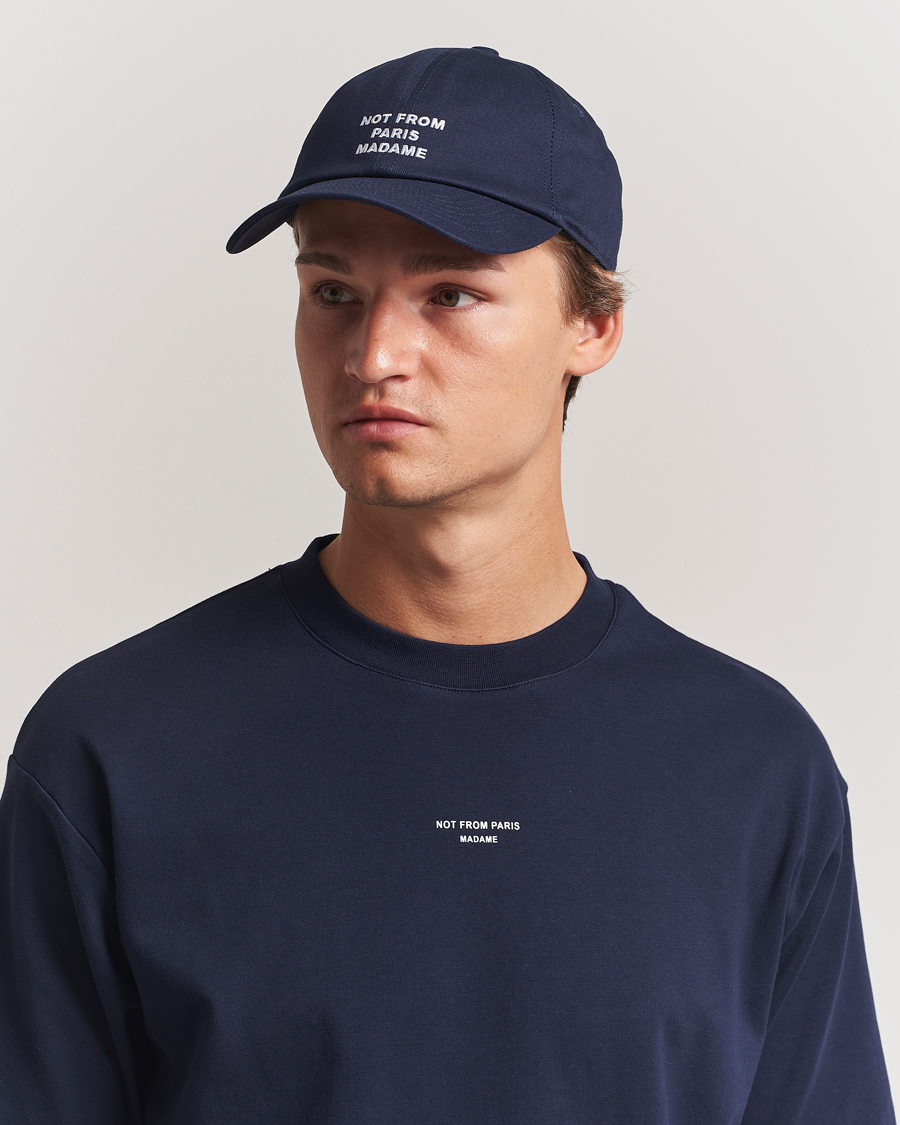 Mies | Päähineet | Drôle de Monsieur | Slogan Baseball Navy
