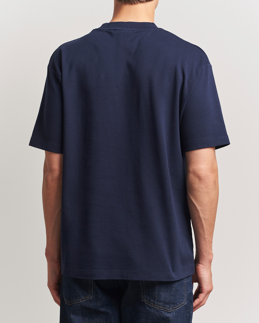 Mies | T-paidat | Drôle de Monsieur | Classic Slogan T-Shirt Navy