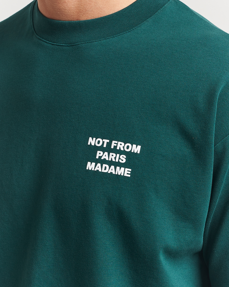 Mies | T-paidat | Drôle de Monsieur | Slogan T-Shirt Dark Green