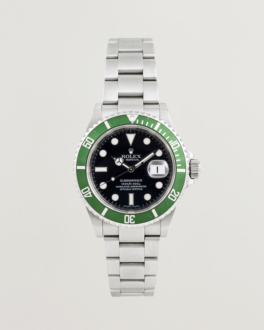 Mies | Rolex Pre-Owned Submariner Kermit | Rolex Pre-Owned | Submariner Kermit
