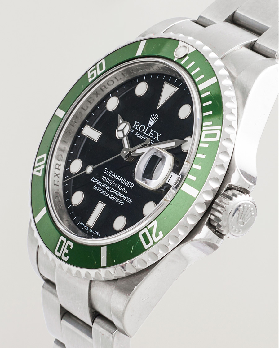 Mies | Rolex Pre-Owned Submariner Kermit | Rolex Pre-Owned | Submariner Kermit