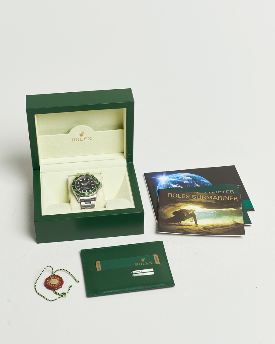 Mies | Rolex Pre-Owned Submariner Kermit | Rolex Pre-Owned | Submariner Kermit