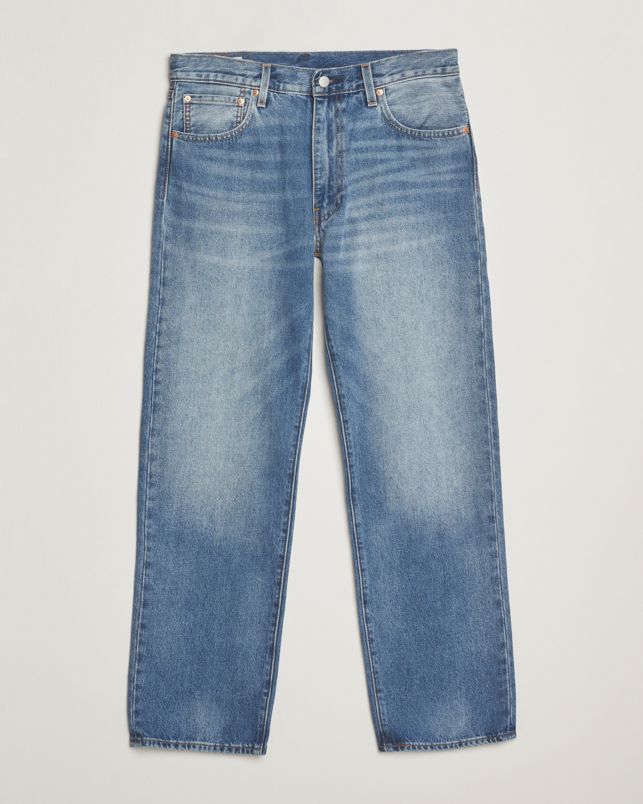 Mies | Kauluspaidat | Levi's | 555 Relaxed Straight Jeans Indigo Champion