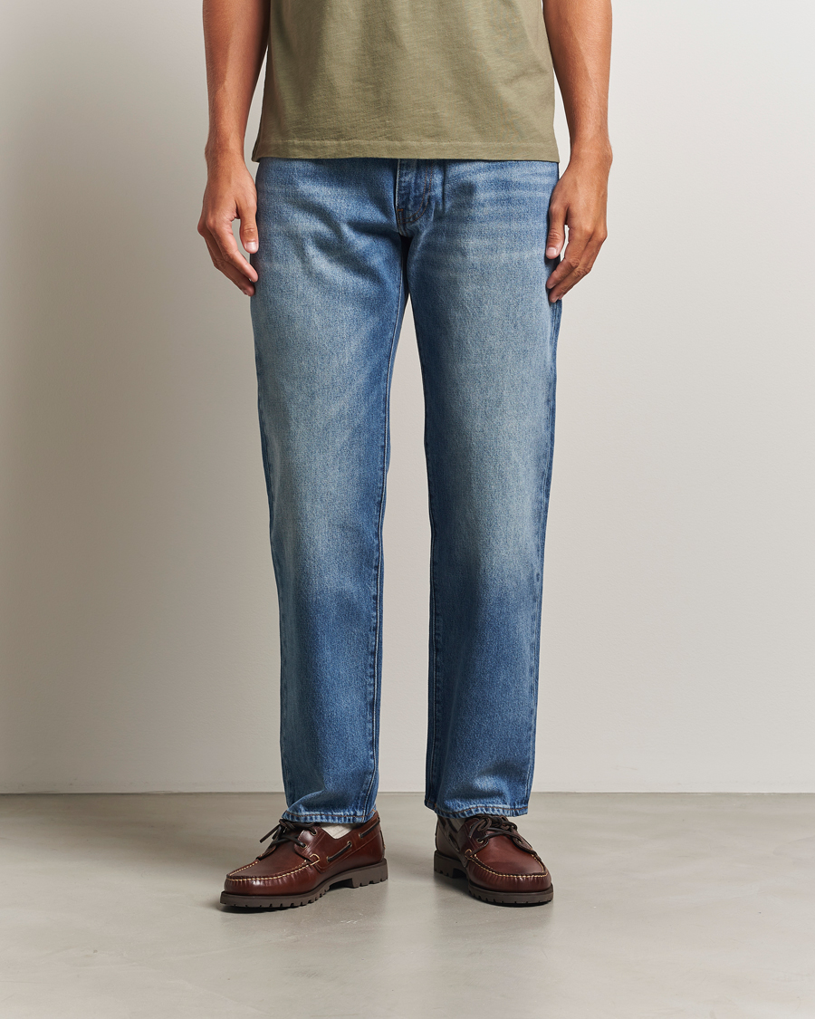 Mies | Kauluspaidat | Levi's | 555 Relaxed Straight Jeans Indigo Champion