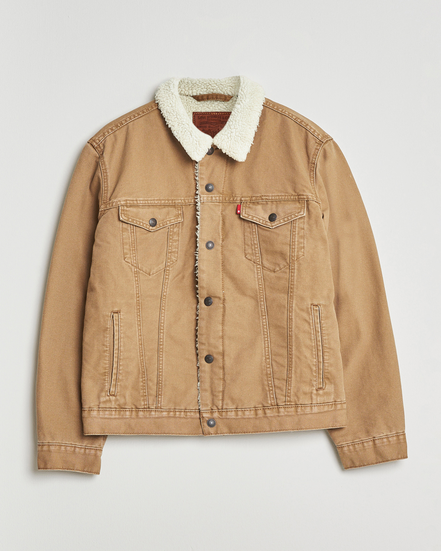 Mies | Takit | Levi's | Type 3 Sherpa Trucker Ermine Brown