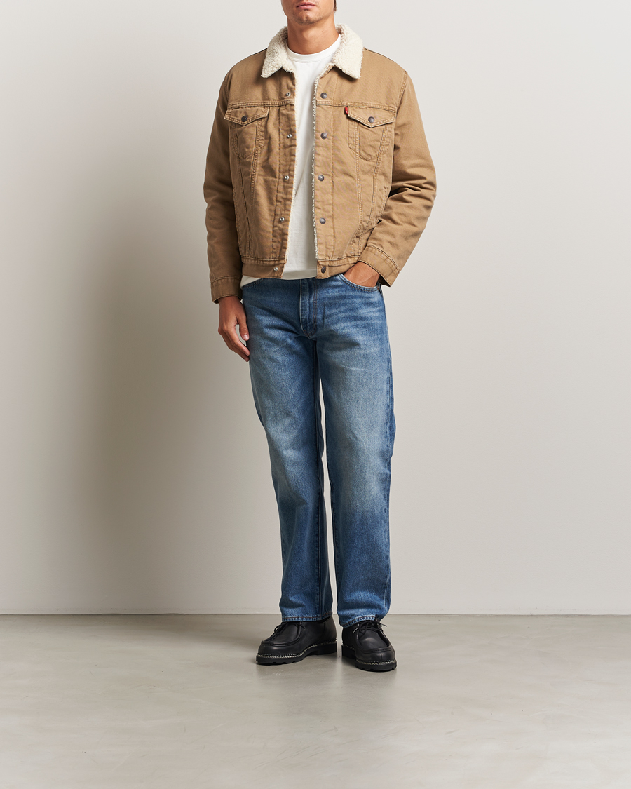 Mies | Takit | Levi's | Type 3 Sherpa Trucker Ermine Brown