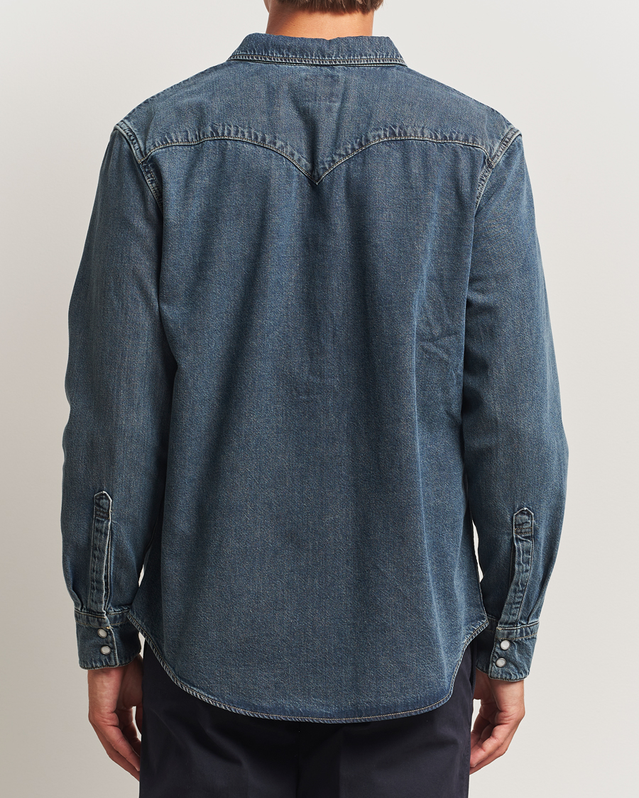Mies | Kauluspaidat | Levi's | Barstow Western Standard Shirt Dark Blue