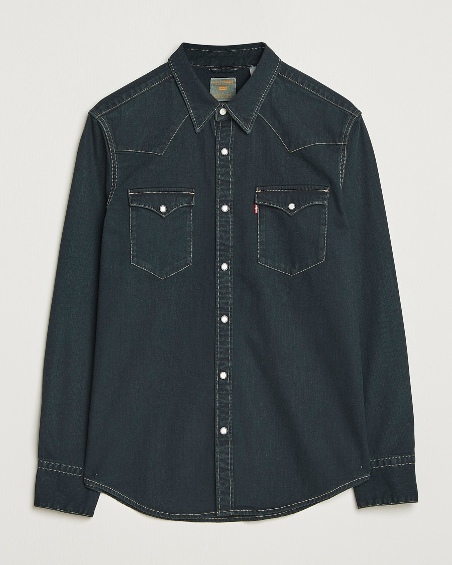 Mies | Kauluspaidat | Levi's | Barstow Western Standard Shirt Washed Black