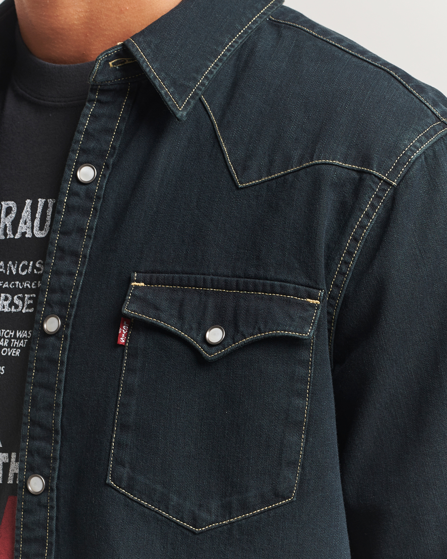 Mies | Kauluspaidat | Levi's | Barstow Western Standard Shirt Washed Black