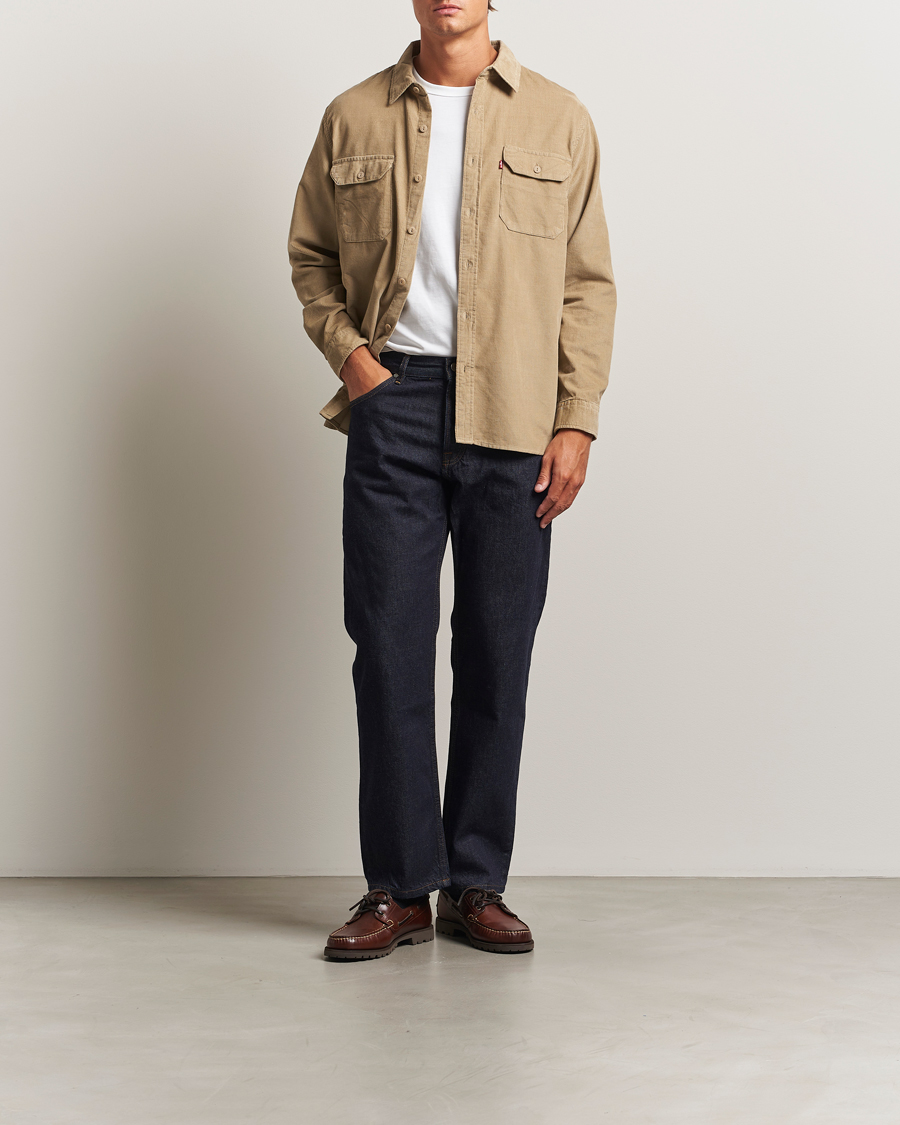 Mies | Kauluspaidat | Levi's | Jackson Corduroy Worker Shirt Beige