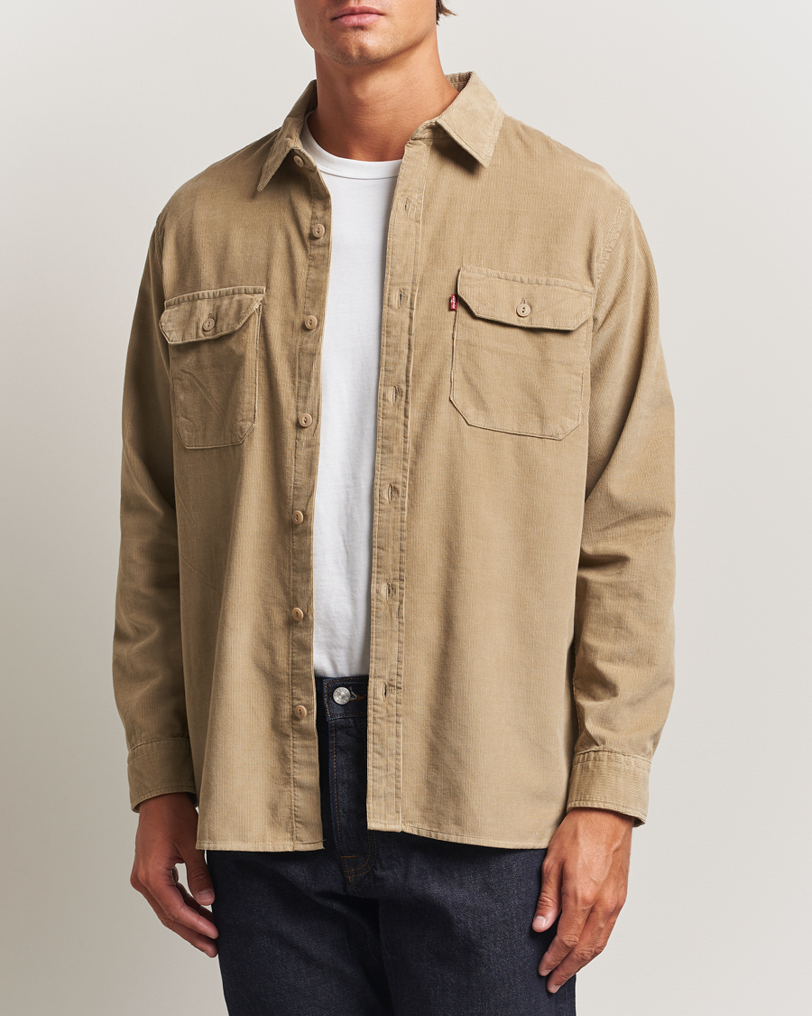 Mies | Kauluspaidat | Levi's | Jackson Corduroy Worker Shirt Beige