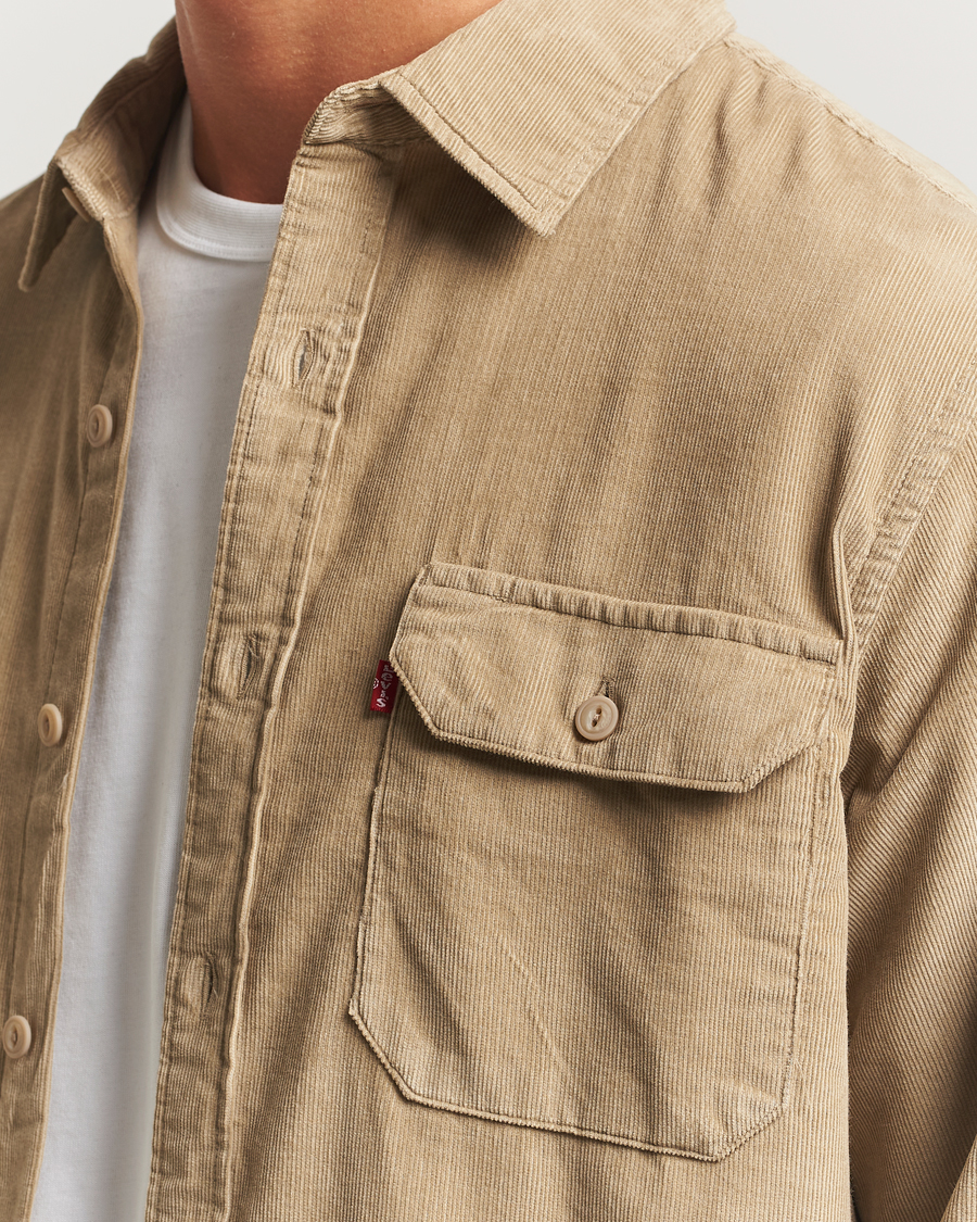Mies | Kauluspaidat | Levi's | Jackson Corduroy Worker Shirt Beige