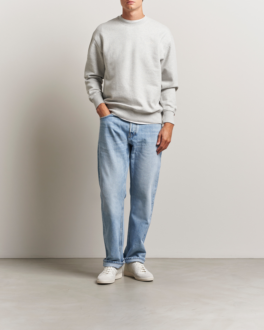 Mies | Puserot | Levi's | Authentic Crew Neck Sweatshirt Light Grey Heather